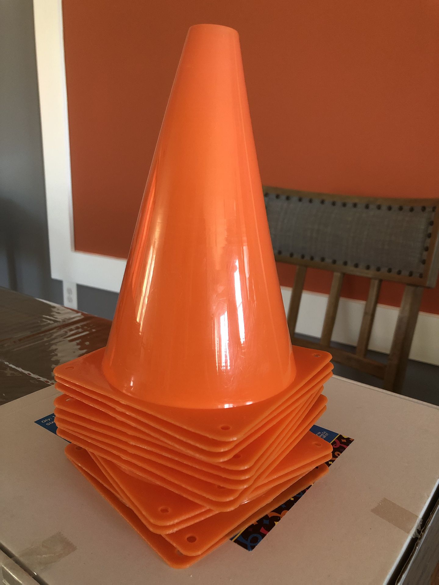 Sports Cones - 12 pieces