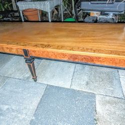 Solid Mahogany Library Table 