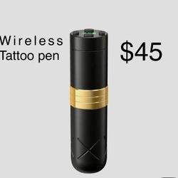 Professional Wireless Tattoo Pen By Filter- Tora $40