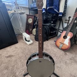 Vintage Kay 5-String Open-Back Banjo – 1950s/60s – Made in USA