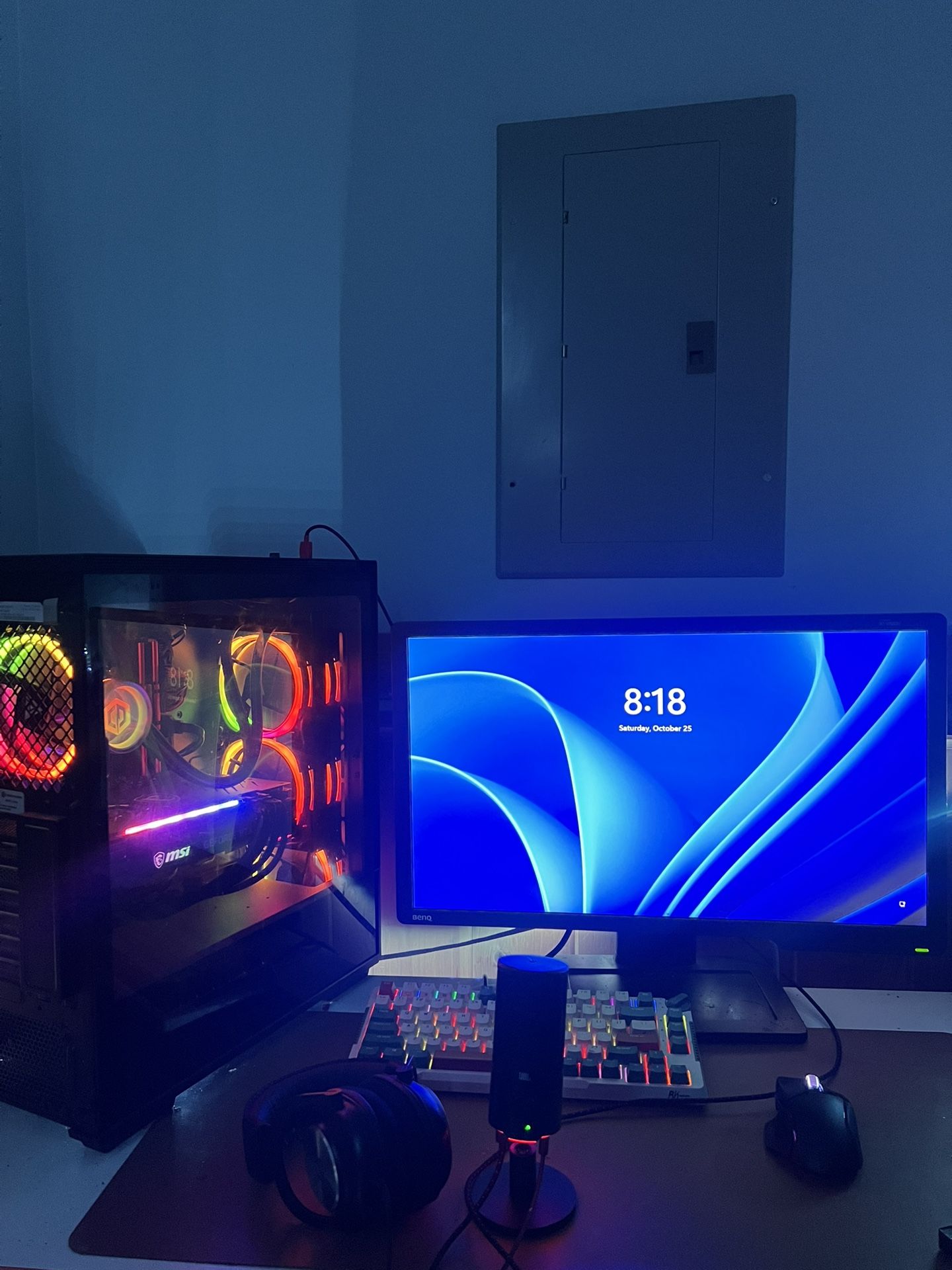 High End Gaming Pc, setup