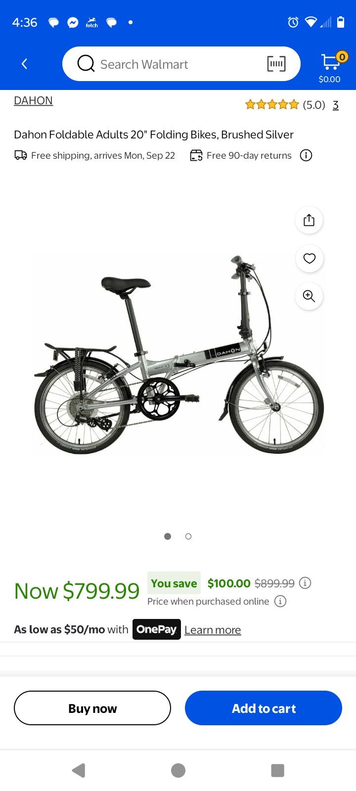 Dahon Folding Bicycle Adult