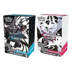 POKÉMON SCARLET & VIOLET BLACK BOLT / WHITE FLARE BOOSTER BUNDLE SET