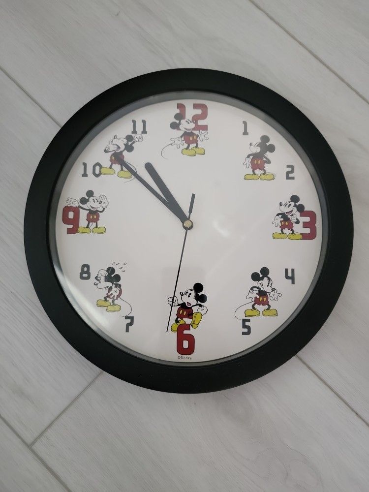 Mickey Mouse Wall Clock - 11.5 Inches