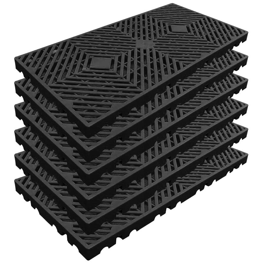 Lightweight Waterproof Floor Pallet 6 pack