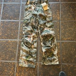 Camouflage Hunting Pants Youth 2XL