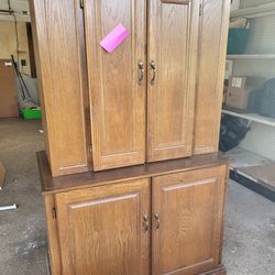Solid Sewing Cabinet