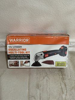 Warrior 12V Lithium Oscillating Multi Tool Sander 