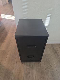 Small black dresser
