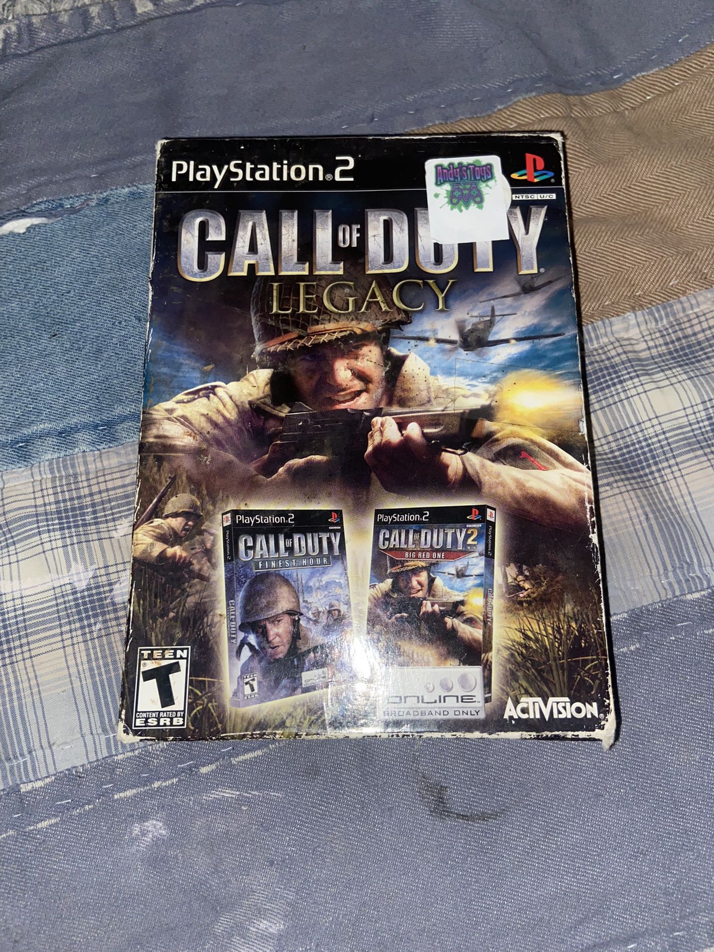 Ps2 Call Of Duty Set Of 2 Games 