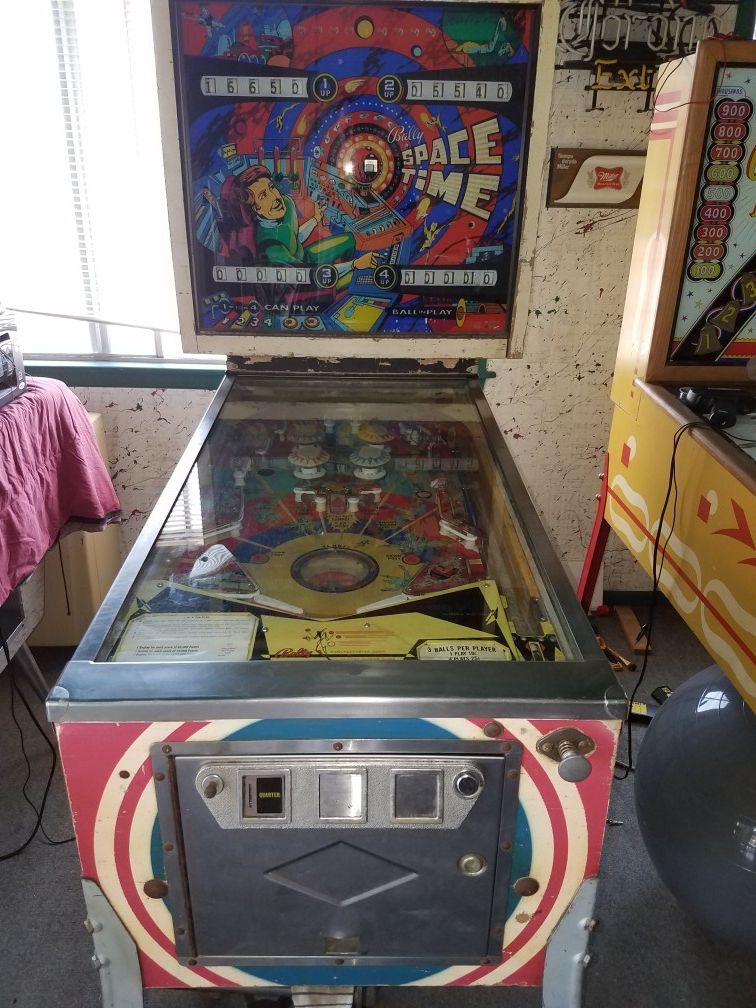 1972 Bally Space Time pinball machine for Sale in Tempe, AZ - OfferUp