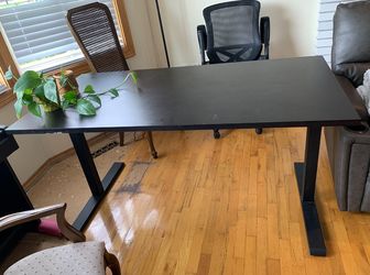 Sit Stand Desk - Hydraulic - 152 Length x 30 Depth