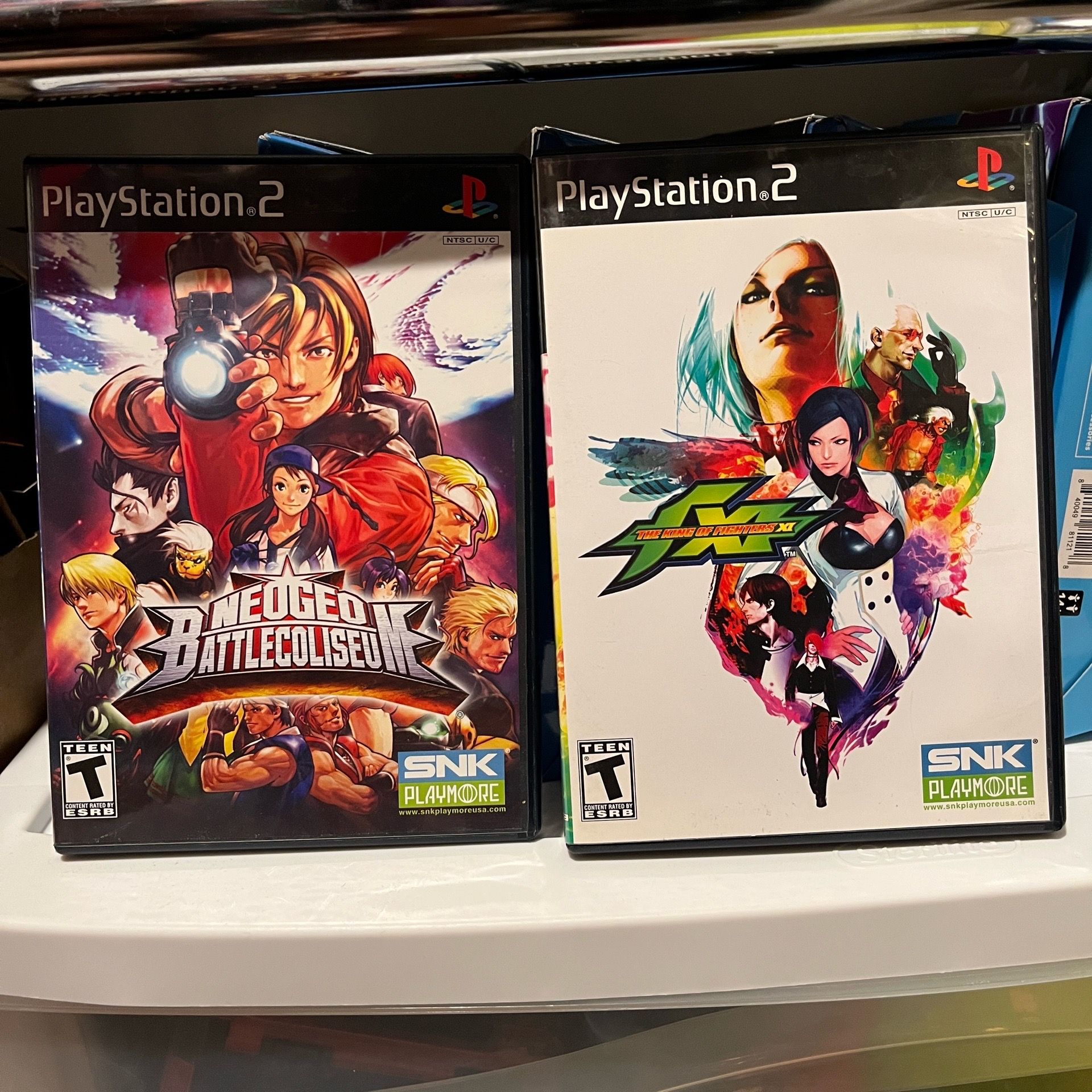 SNK FIGHTING GAMES FOR PS2