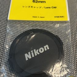 Nikon 62mm Camera Lens Cap 🧢 📷 