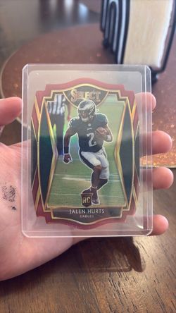 2020 Panini Select Jalen Hurts Rookie Card