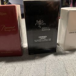 Creed Blk Absolu Avenues/LouisVuitton Imagination/ Baccarat Rouge 540