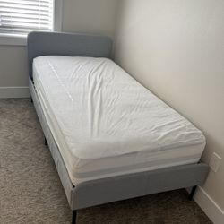 IKEA Twin Bed Frame /twin Mattress (like New)