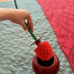 Cherry Toilet Brush Holder