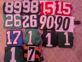 Various Football Jerseys New