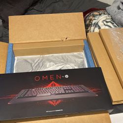 Brand New HP Desktop With Brand New Omen Keyboard 