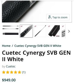 Cuetec Cynergy SVB GEN II White