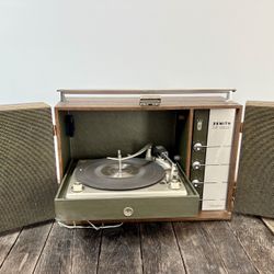Vintage Zenith Stereophonic Turntable Boombox