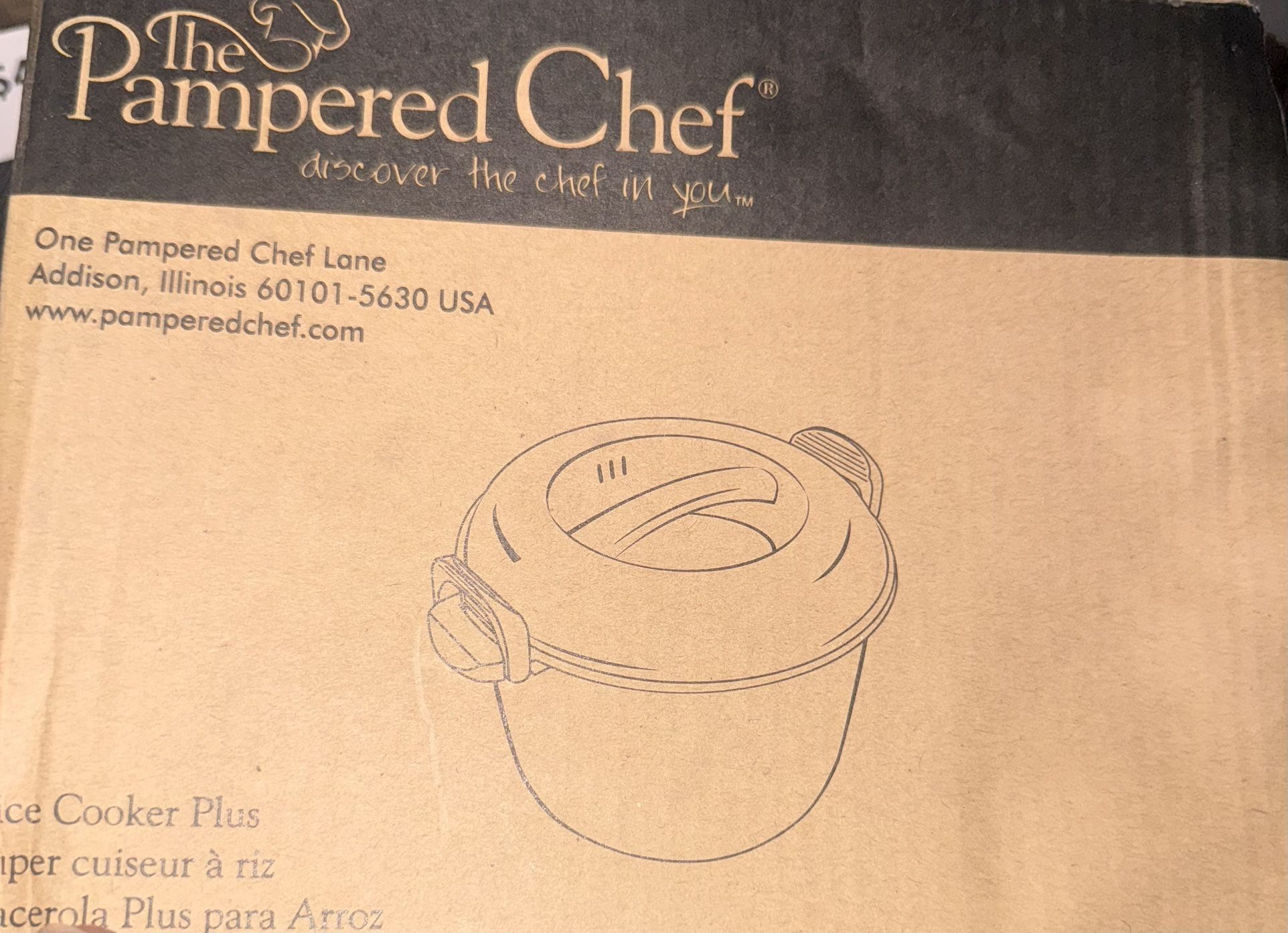 Rice Cooker Microwave Pampered Chef