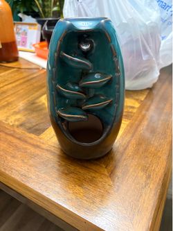 ceramic waterfall backflow incense