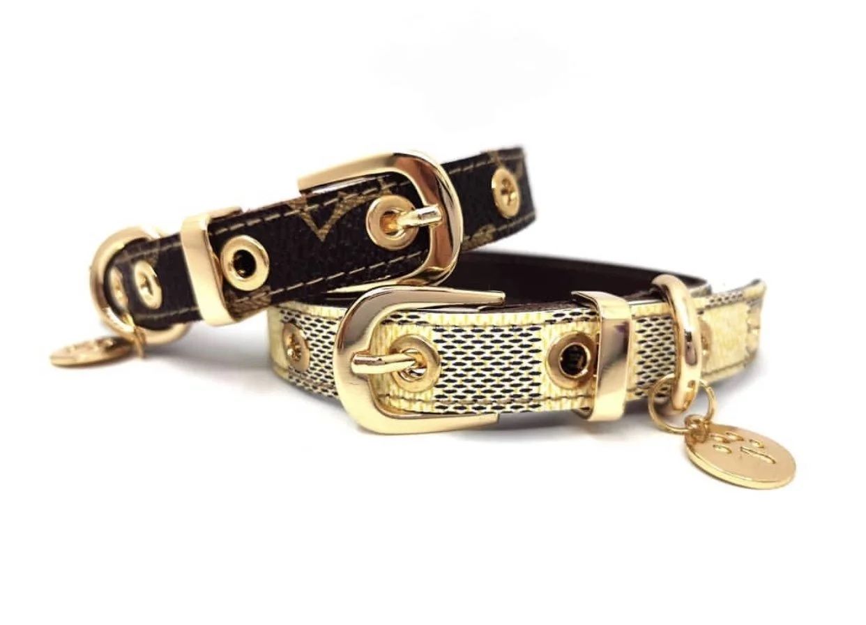 Luxury Dog Collar And Leash Set