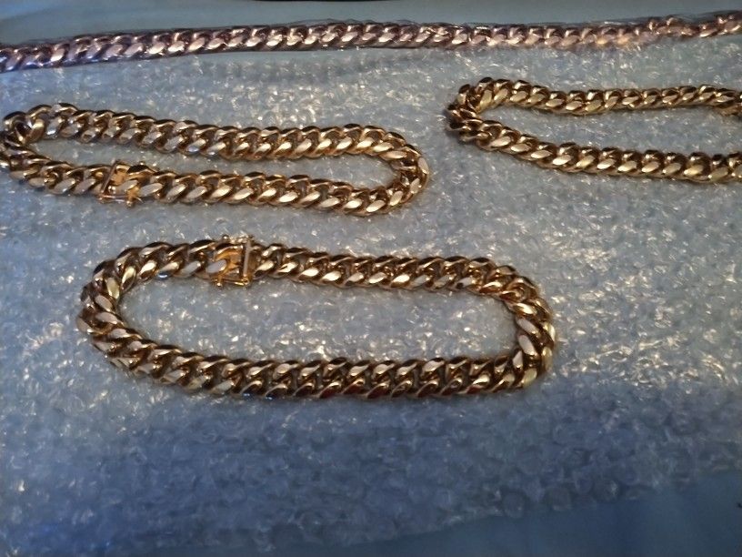 Gold Cuban Link Chain