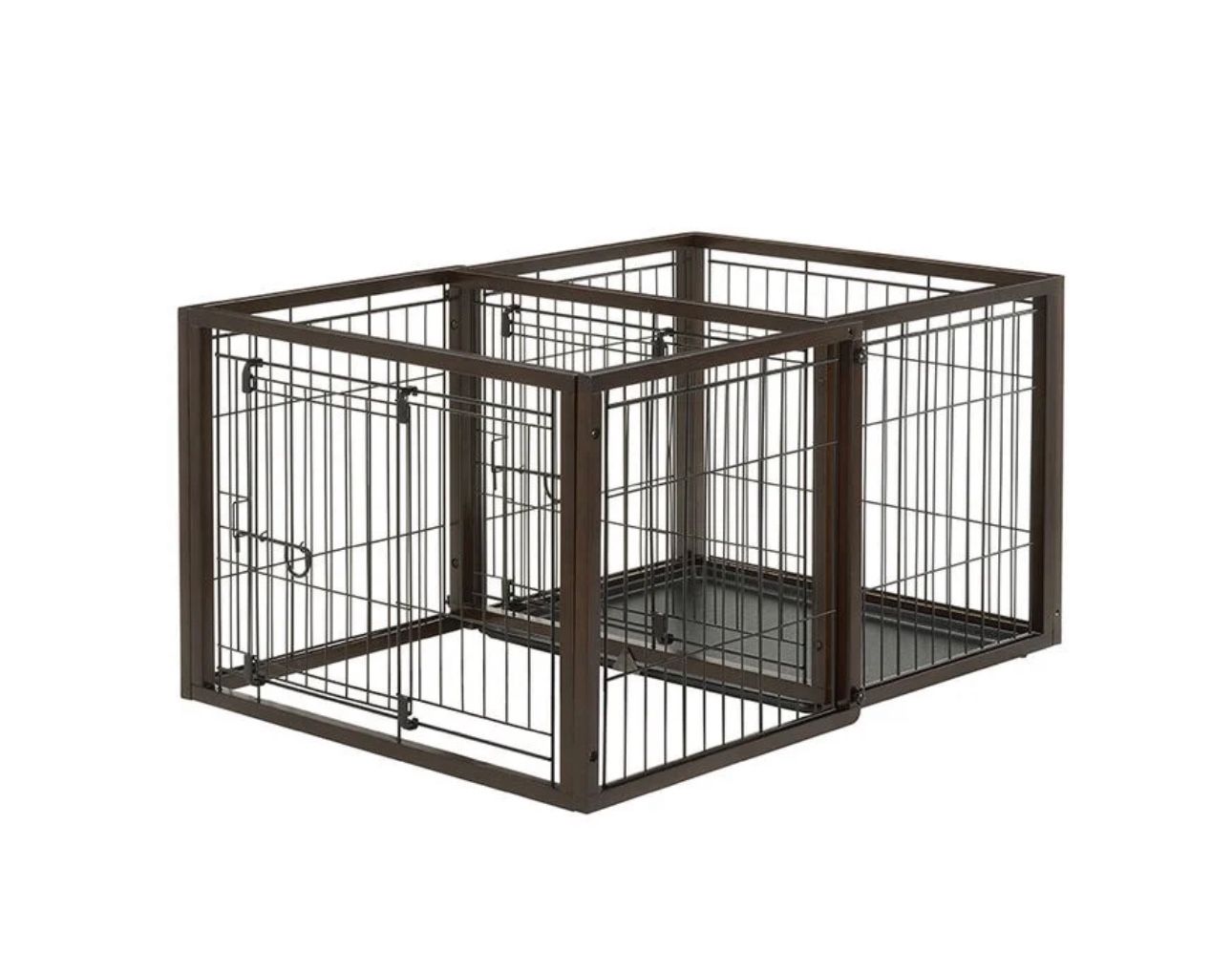 Richell Flip To Play Pet Crate Medium