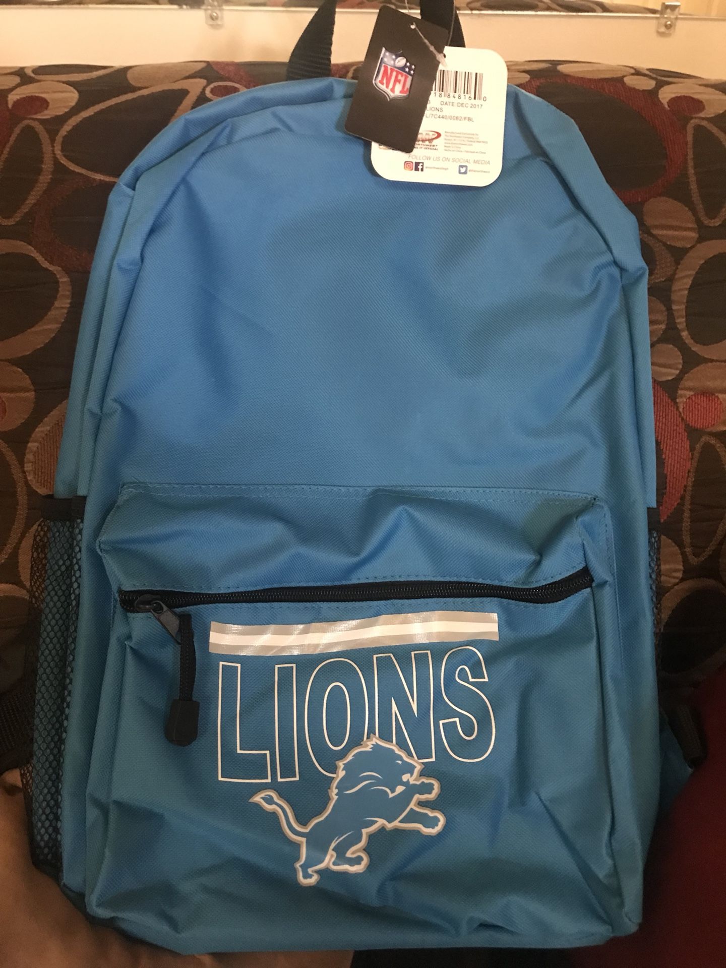 Detroit Lions backpack