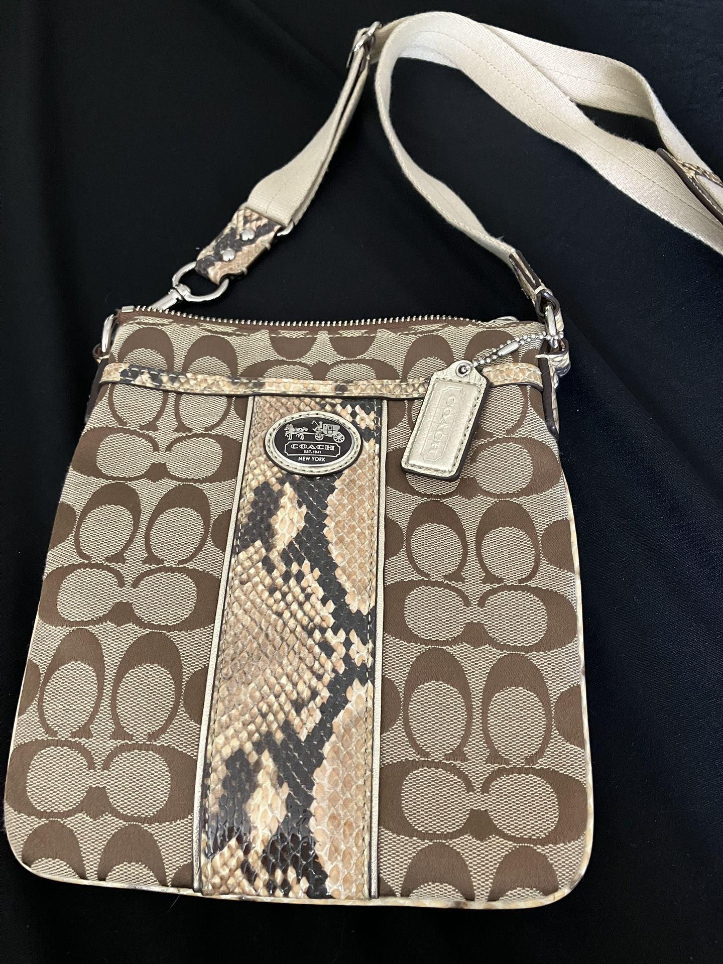 Guess Cross Body Purse Brown