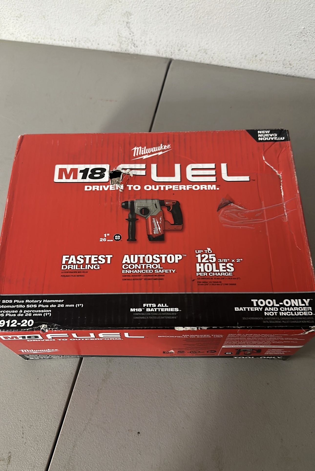 M18 Fuel Rotary Hammer / Tool Only / 