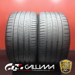 Set of 2 Tires LikeNEW Pirelli P-Zero (PZ4) ELECT NF0 XL 305/30/21 ZR21 #95087