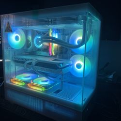 3070 TI White Custom PC Preloaded with Cyberpunk 2077 and Read Dead Redemption 2