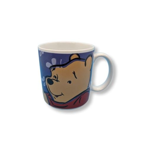 New Disney Winnie the Pooh Decal Mug "Bother-free is the way to be!"