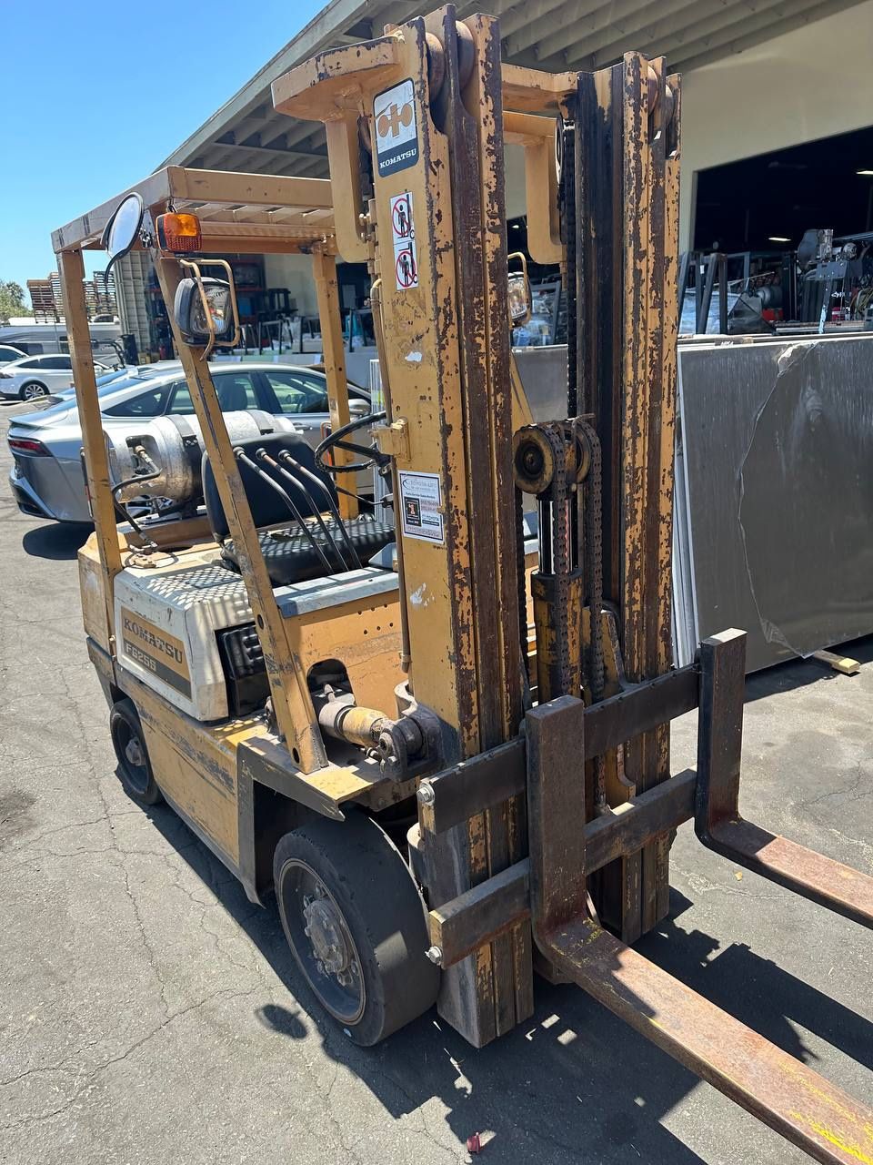 FORKLIFT TODAY ONLY!! WARRANTY!!