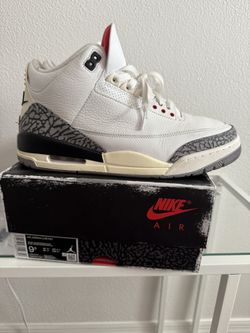 JORDAN 3’s 9.5