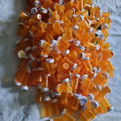 296 Empty Pill Bottles 