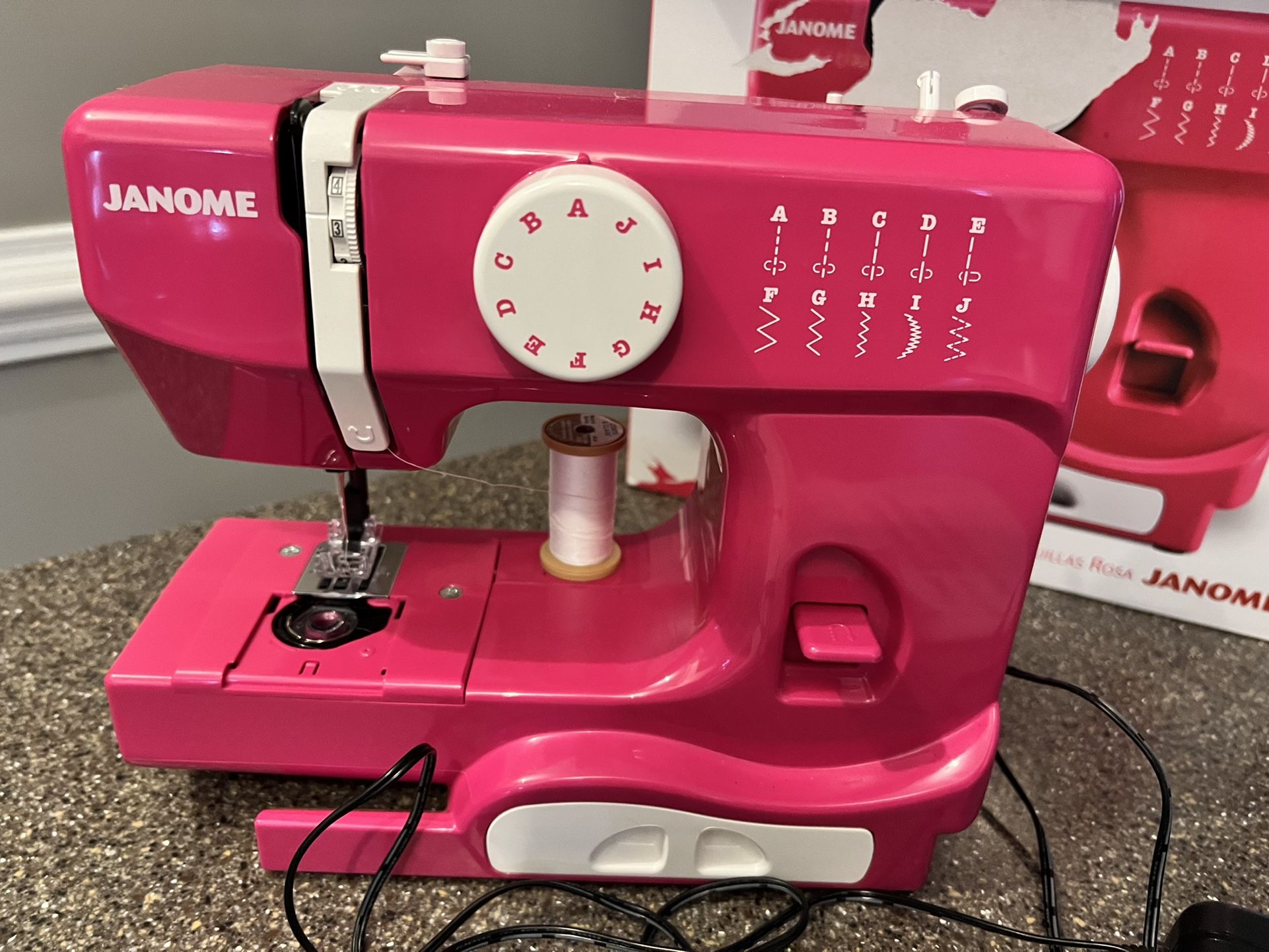 Janome Sewing Machine - Tickled Pink