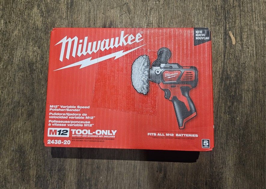 Milwaukee M12 Buffer/polisher