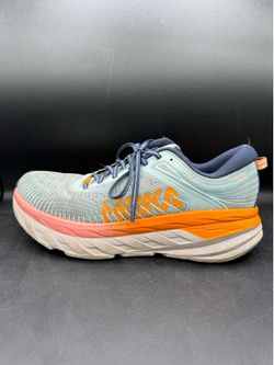 Hoka One One Bondi 7  Light Blue Womens Size 11  Athletic Running Shoes
