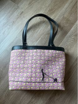 Vintage Summer Tompkins Poodle Bag