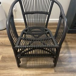 Anthropologie Pari Rattan Chair