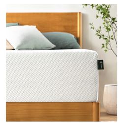 Zinus 12 Inch King Green Tea Memory Foam Mattress [New Version], Fiberglass Free, Medium Firm Feel, Zoned Pressure Relief, Certified Safe Foams & Fabr