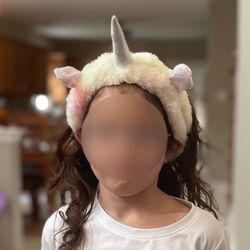 Kids Unicorn Headband Fluffy Unicorn Decor Headband