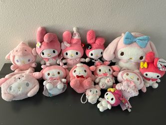 bundle of my melody plushies / bags