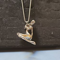 New Silver Female Necklace 