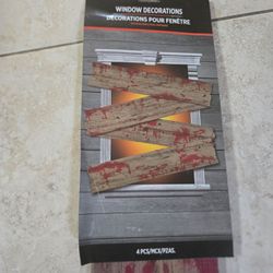 Plastic Halloween Window Boards